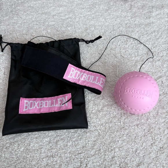 boxbollen Other - Boxbollen Pink and Black Workout Boxing Accessory Game